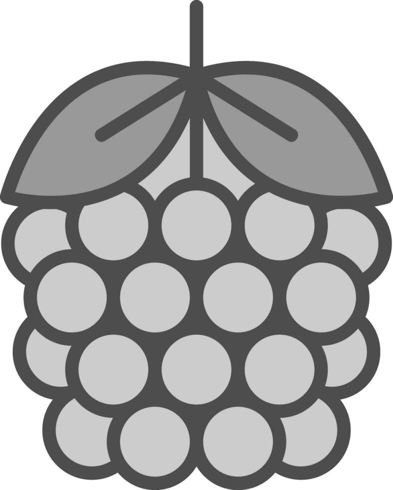 Blackberry Vector Icon Design