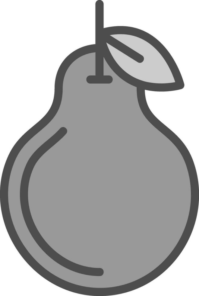 Pear Vector Icon Design