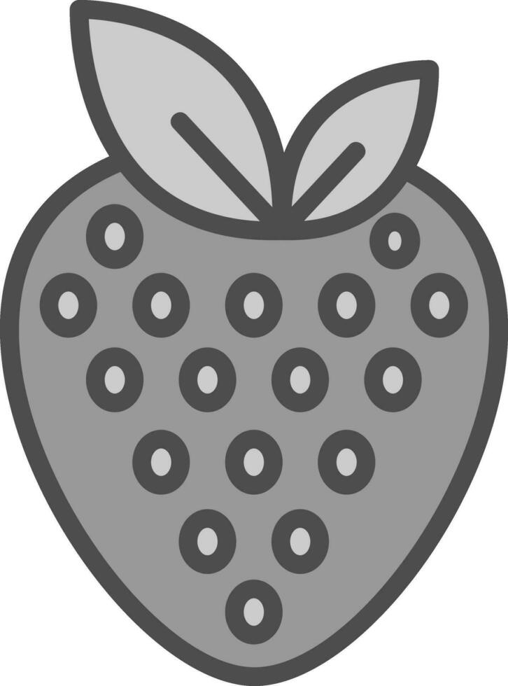 Strawberry Vector Icon Design