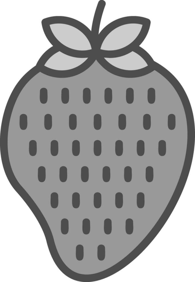 Strawberry Vector Icon Design