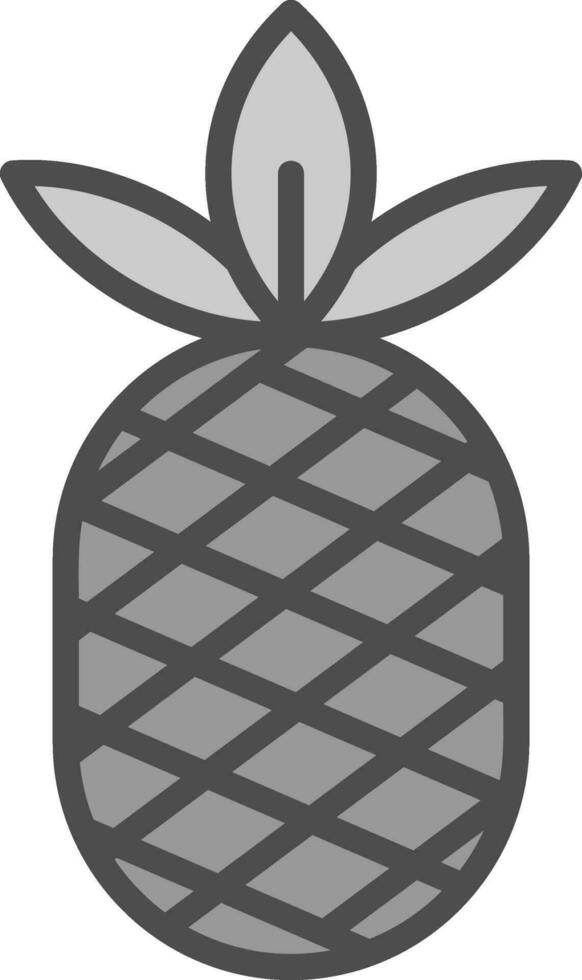 Pineapple Vector Icon Design