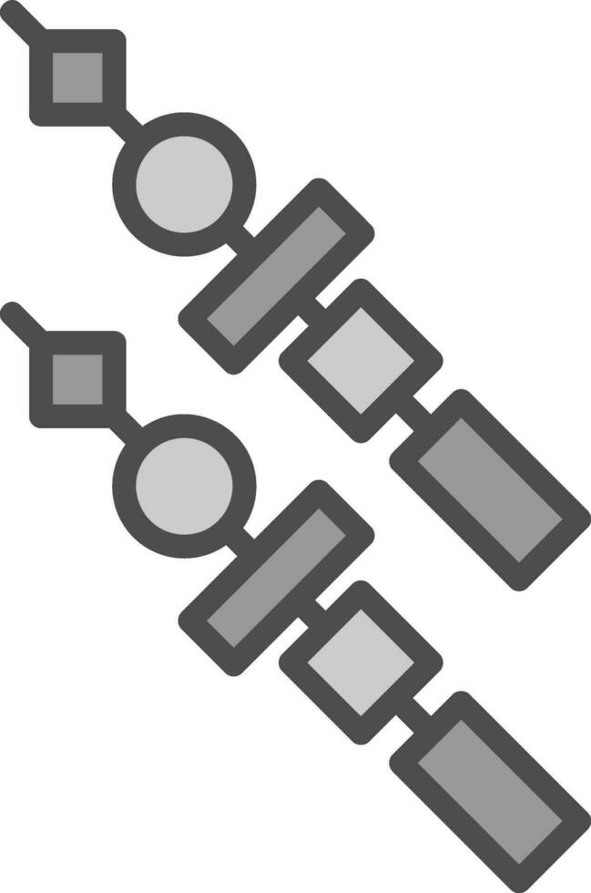 Kebab Vector Icon Design
