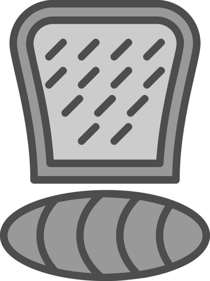 Bread Vector Icon Design