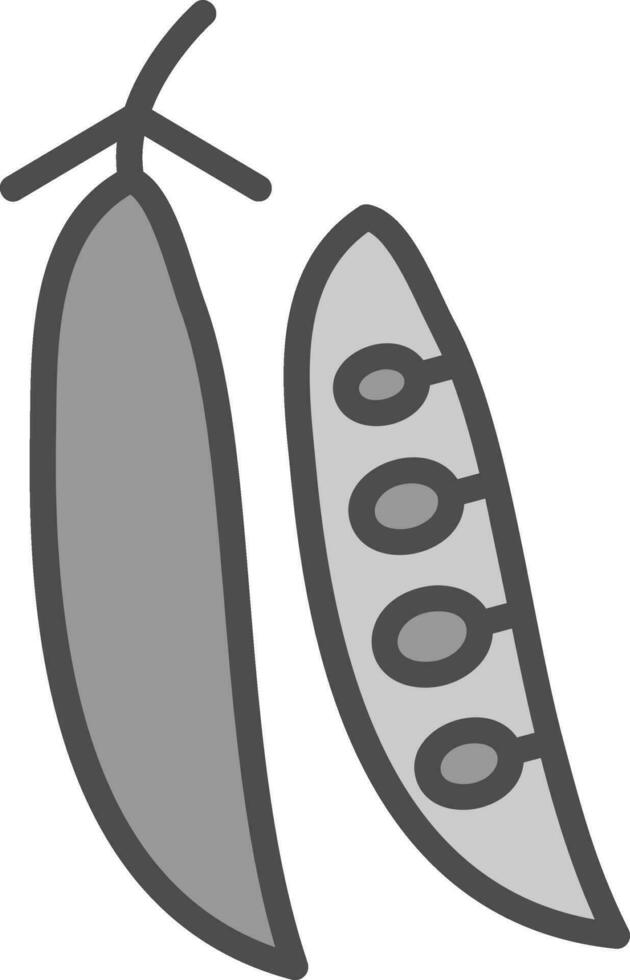 diseño de icono de vector de guisantes