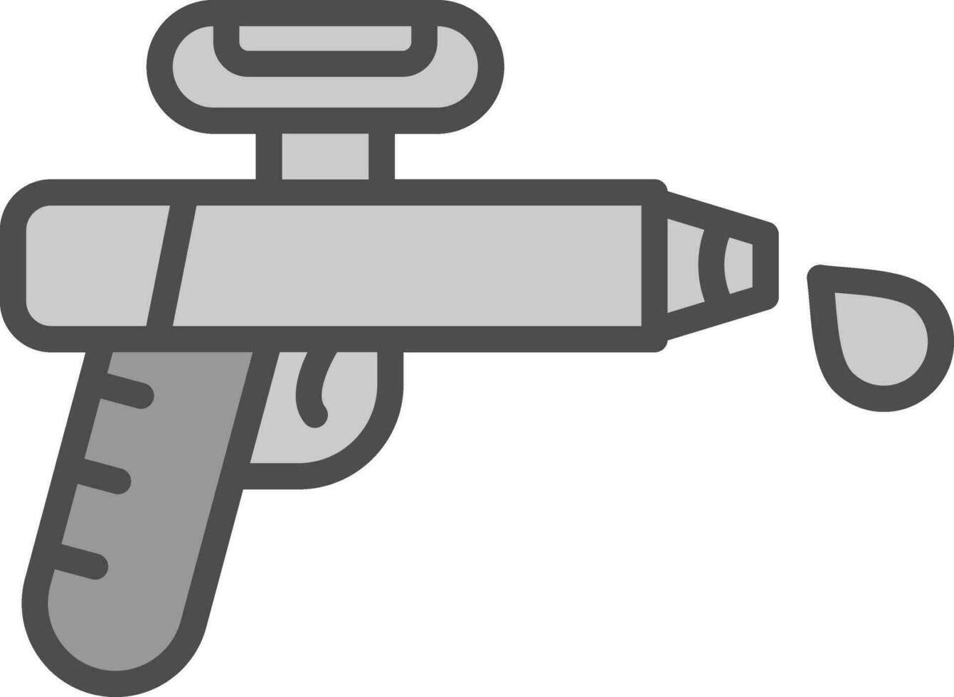 agua pistola vector icono diseño