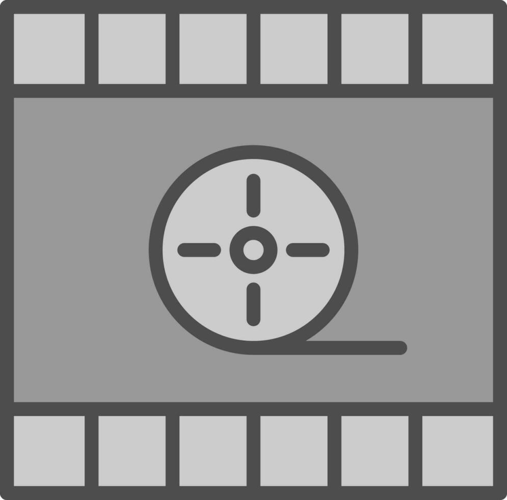 película carrete vector icono diseño