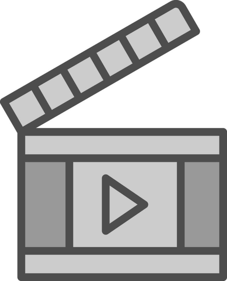 Clapperboard  Vector Icon Design