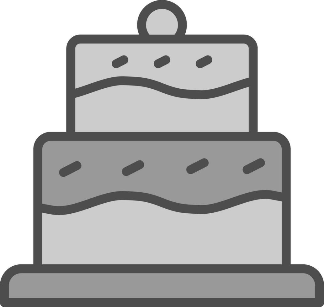 Birthday Cake  Vector Icon Design