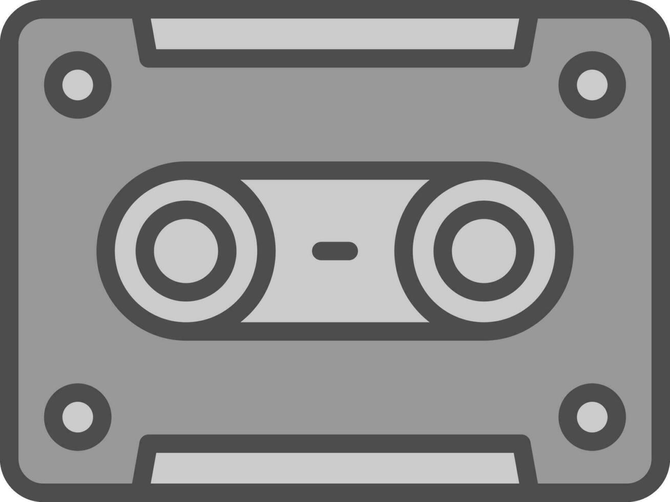 Video Tape  Vector Icon Design