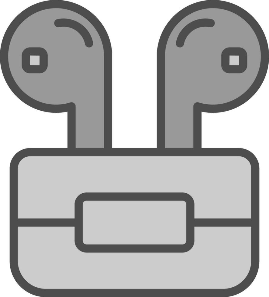 airpods vector icono diseño