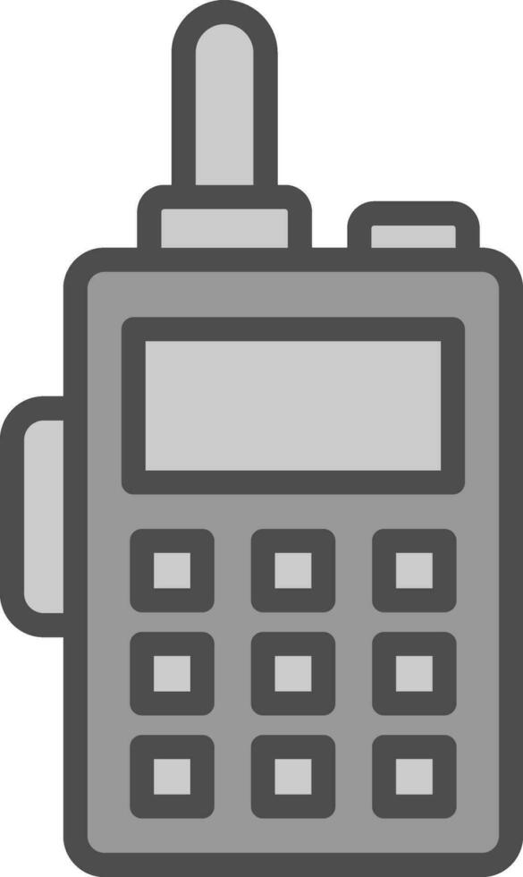 Walkie Talkie  Vector Icon Design