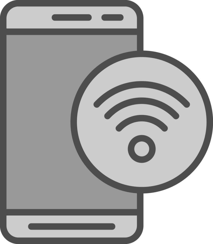 Wifi  Vector Icon Design