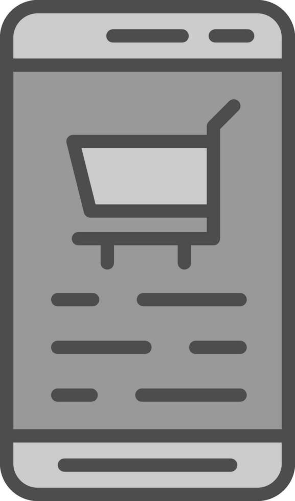 Shopping Cart  Vector Icon Design