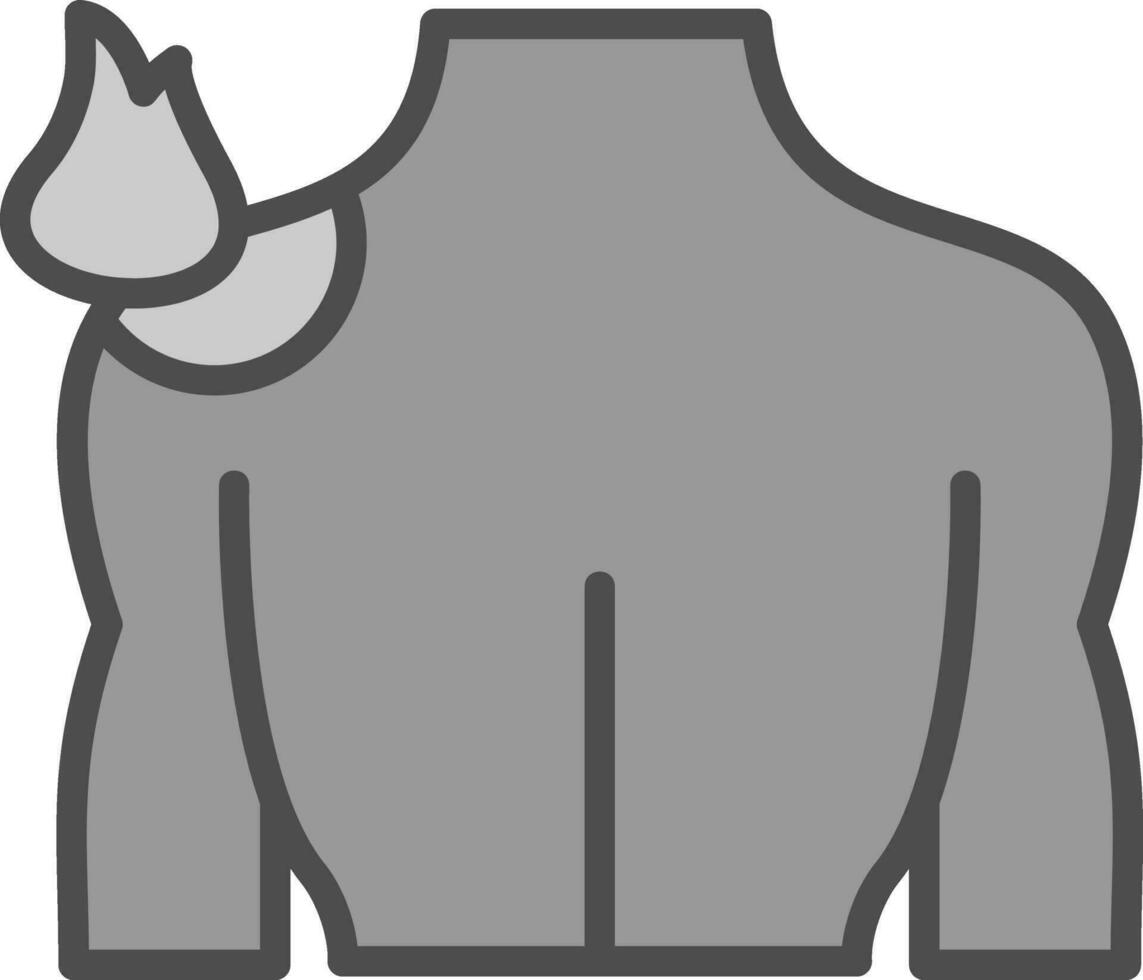 Shoulder  Vector Icon Design