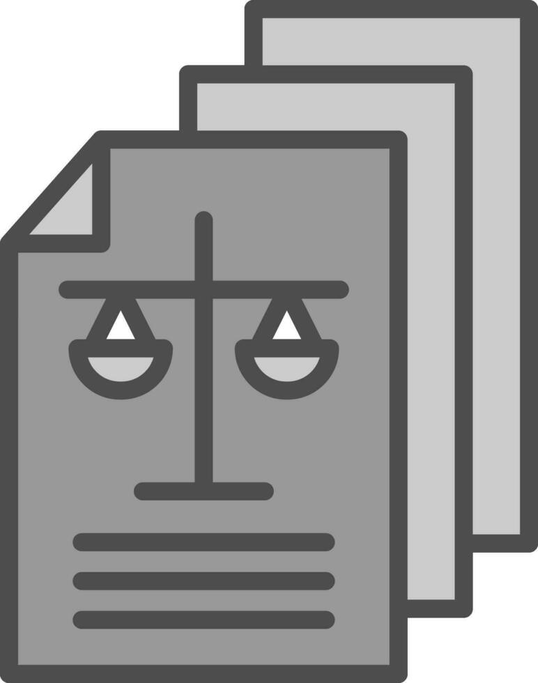 Legal Document  Vector Icon Design