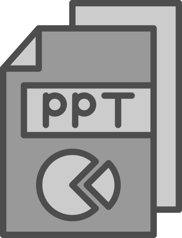 ppt vector icono diseño