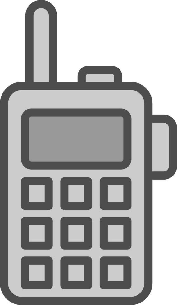 Walkie Talkie  Vector Icon Design