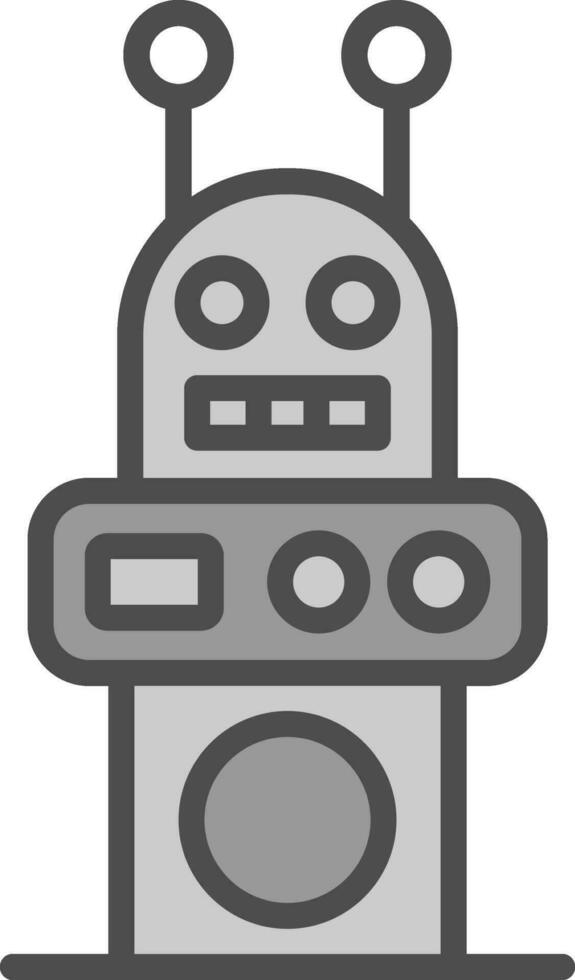 Robot  Vector Icon Design