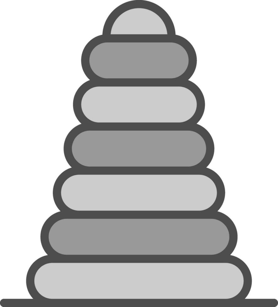 Pyramid  Vector Icon Design