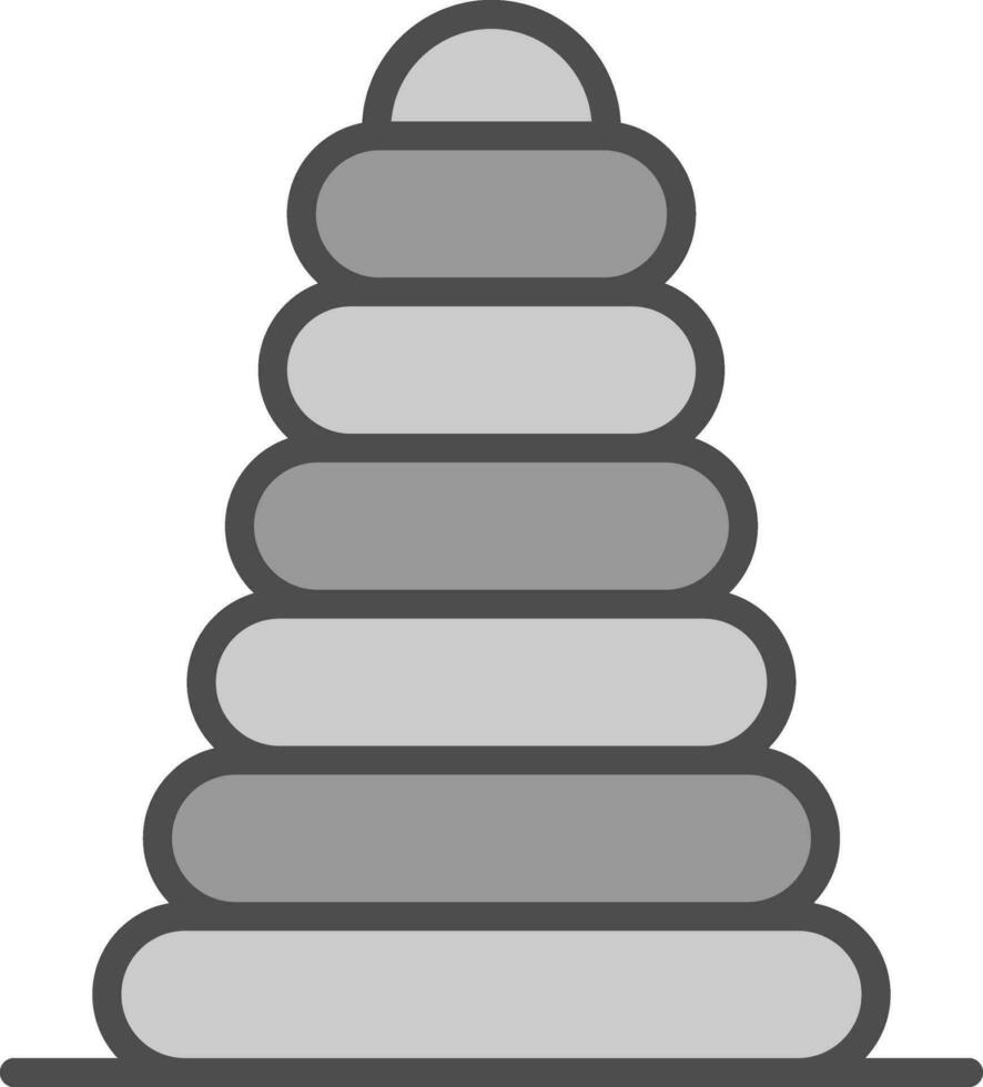 Pyramid  Vector Icon Design