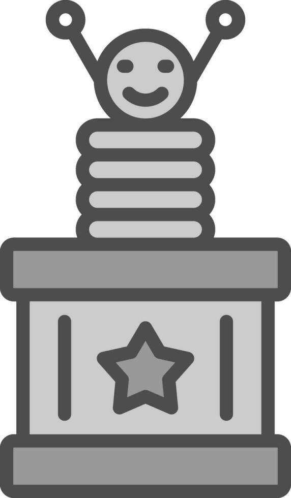 Surprise Box  Vector Icon Design