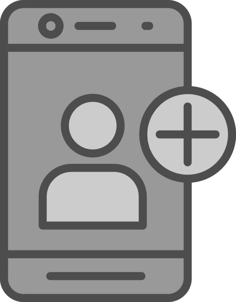 Add Friend  Vector Icon Design