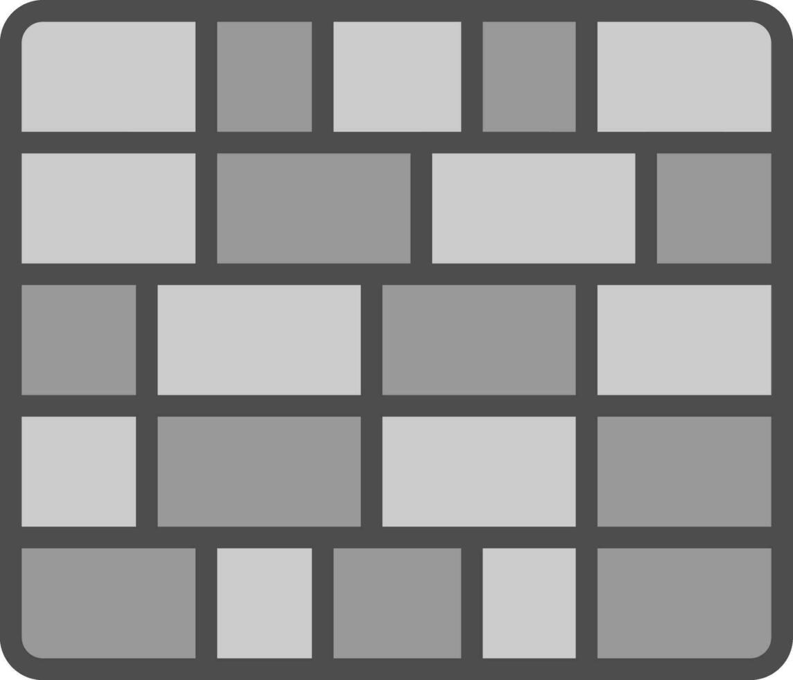 Brickwall  Vector Icon Design