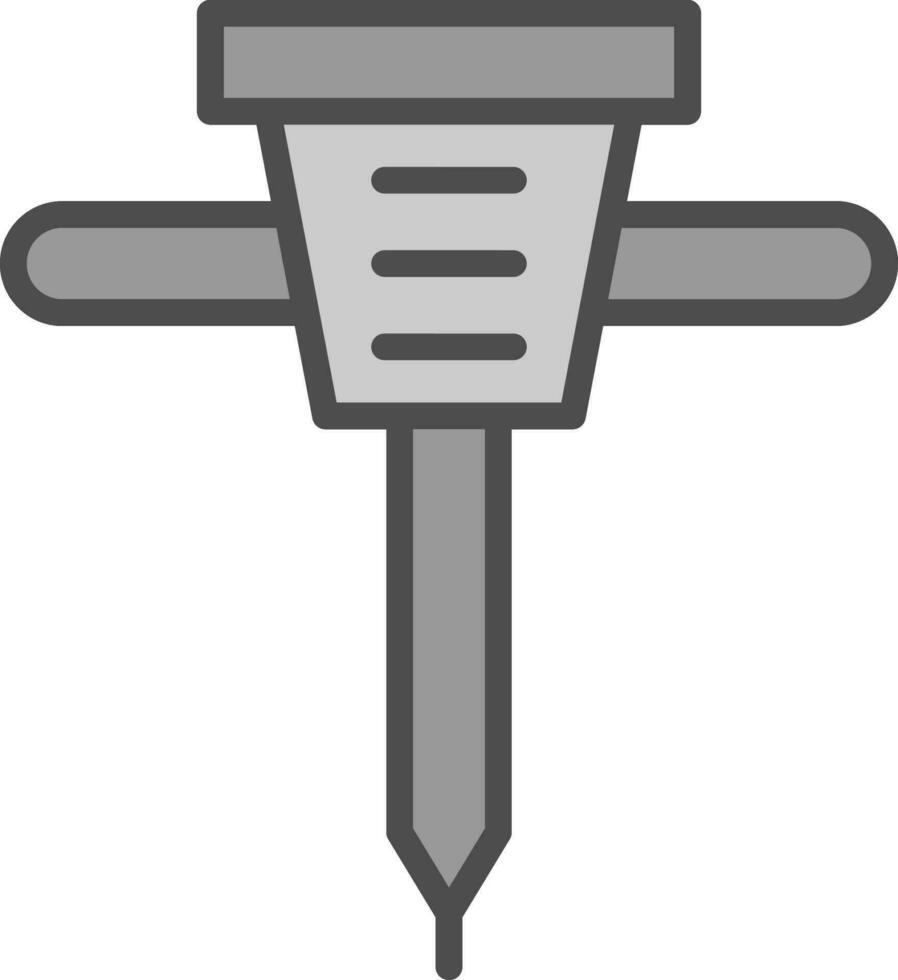 Jackhammer  Vector Icon Design