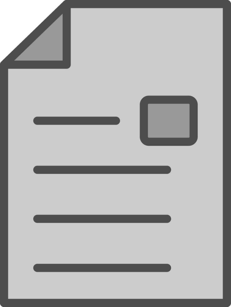 Document Vector Icon Design