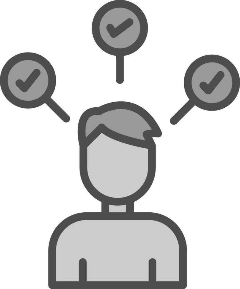Responsibility Vector Icon Design