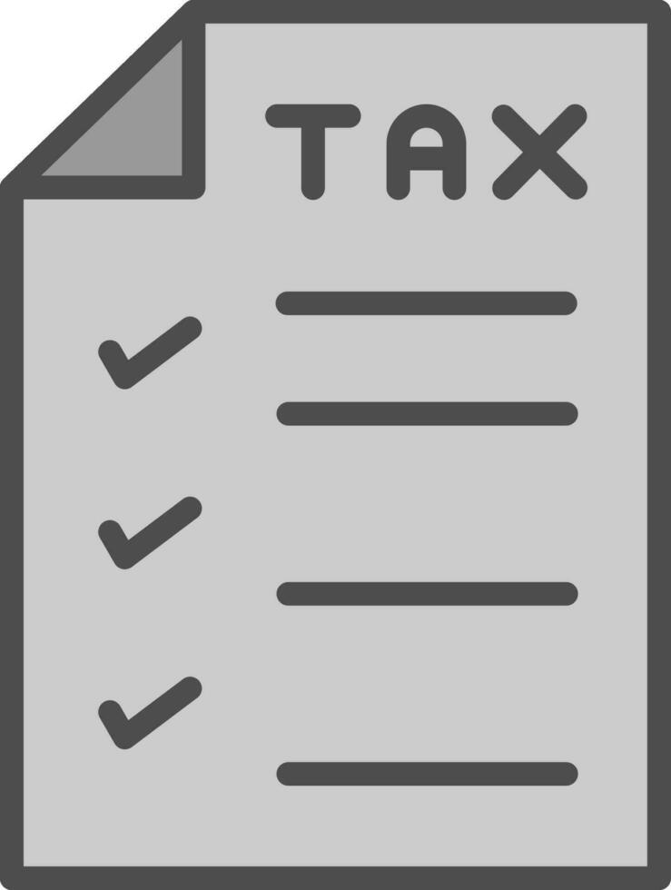 Tax Vector Icon Design