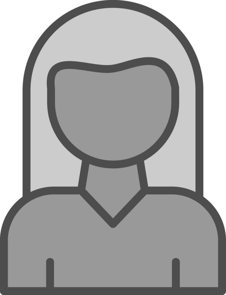 Female Vector Icon Design