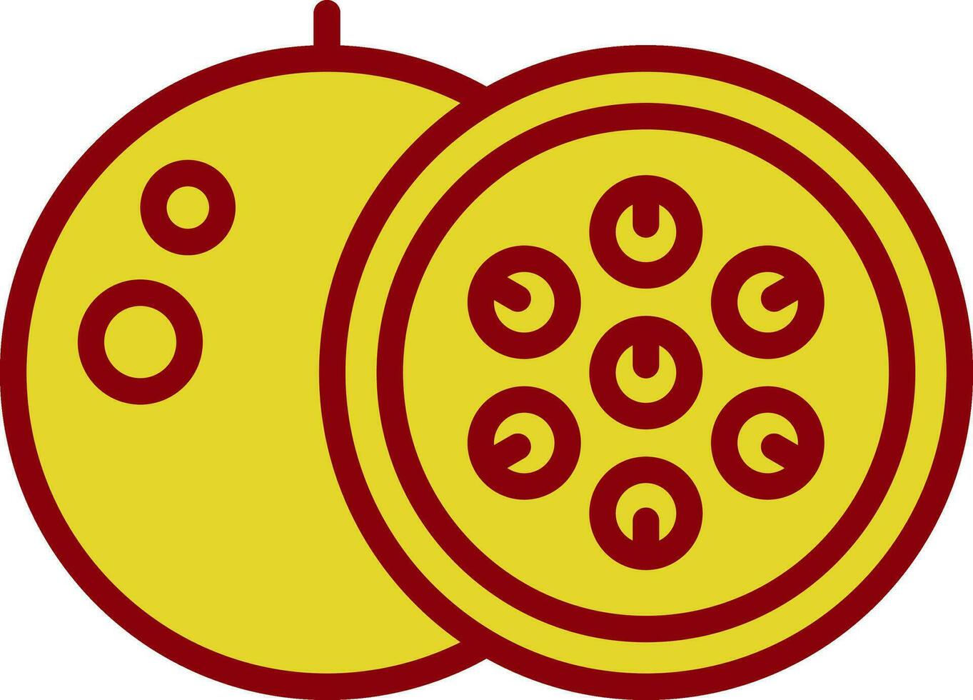 Passionfruit Vector Icon Design