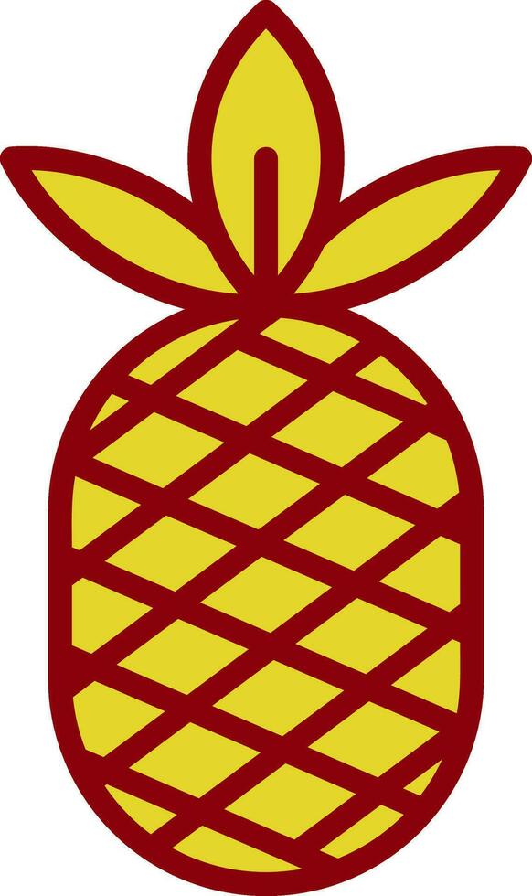 Pineapple Vector Icon Design