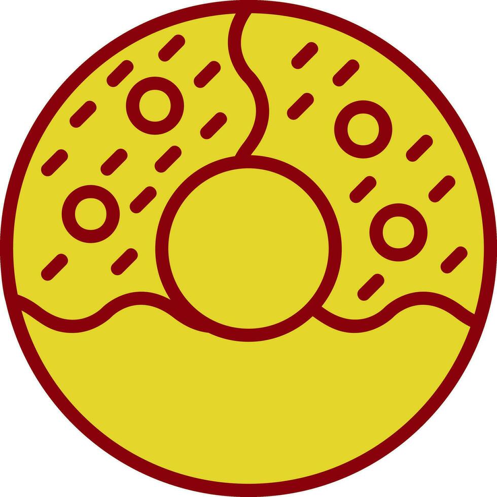 Doughnut Vector Icon Design