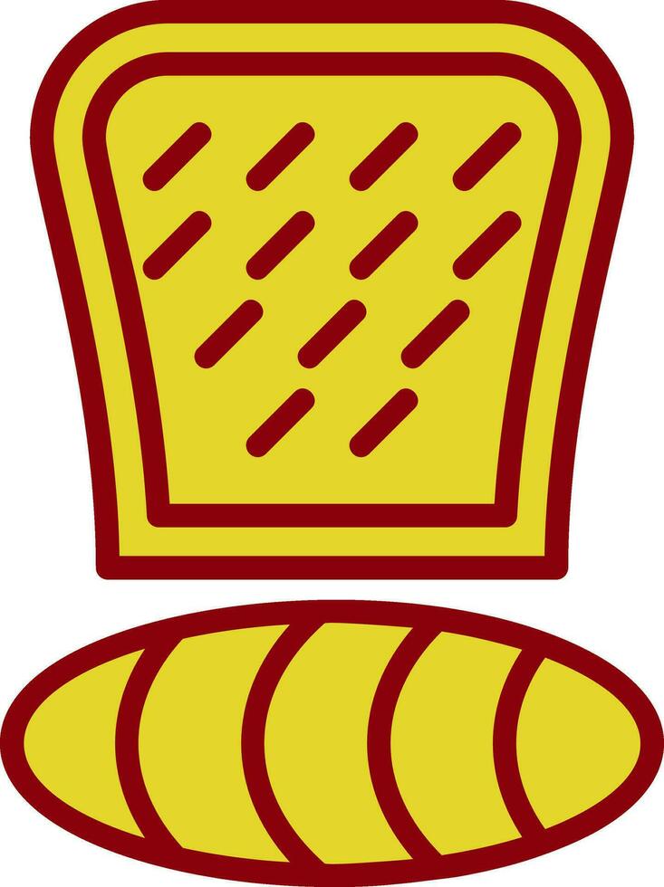 Bread Vector Icon Design