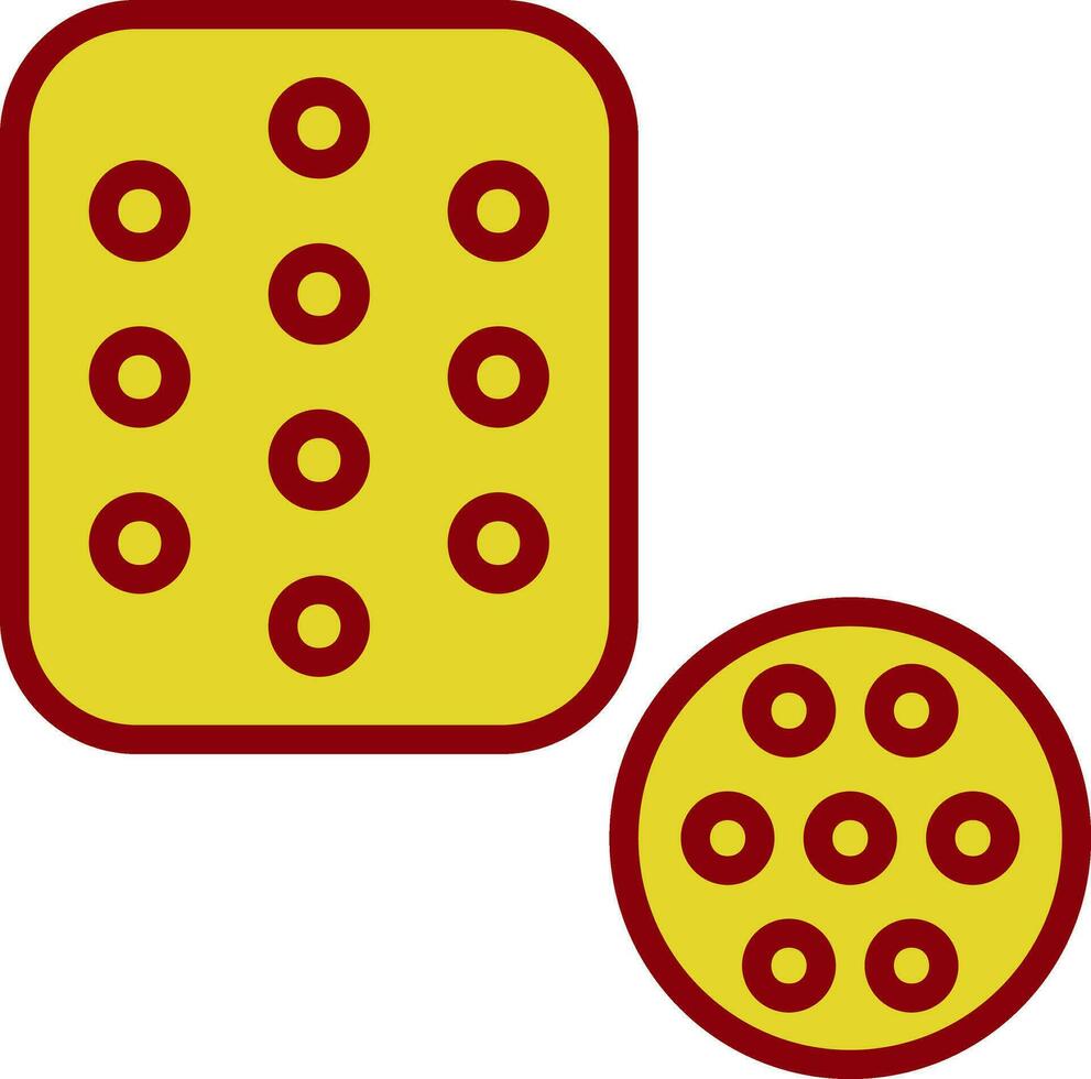 diseño de icono de vector de galleta