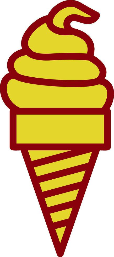 diseño de icono de vector de helado