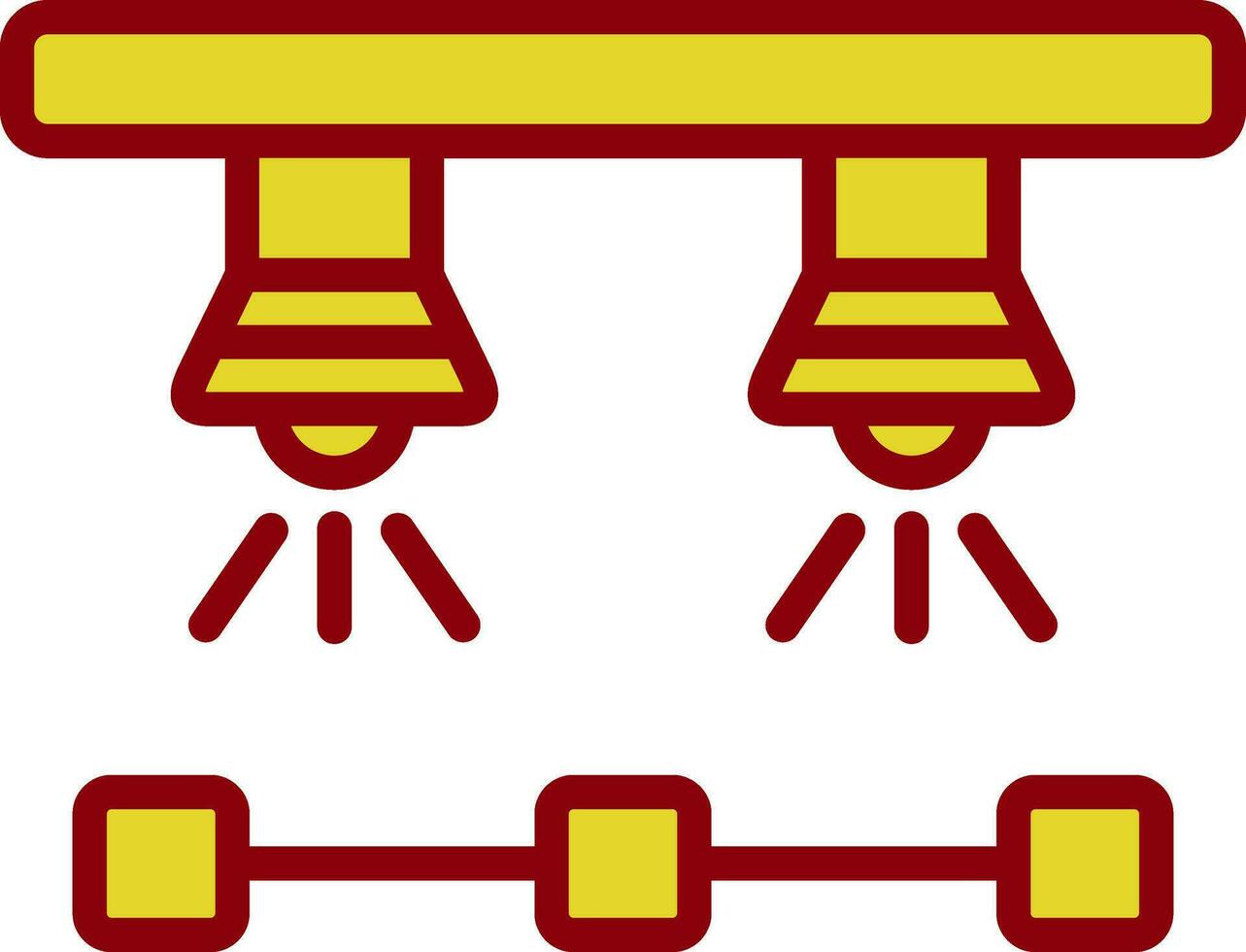 Spotlights  Vector Icon Design