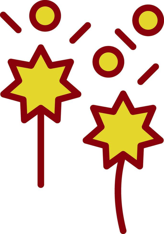 Firework  Vector Icon Design