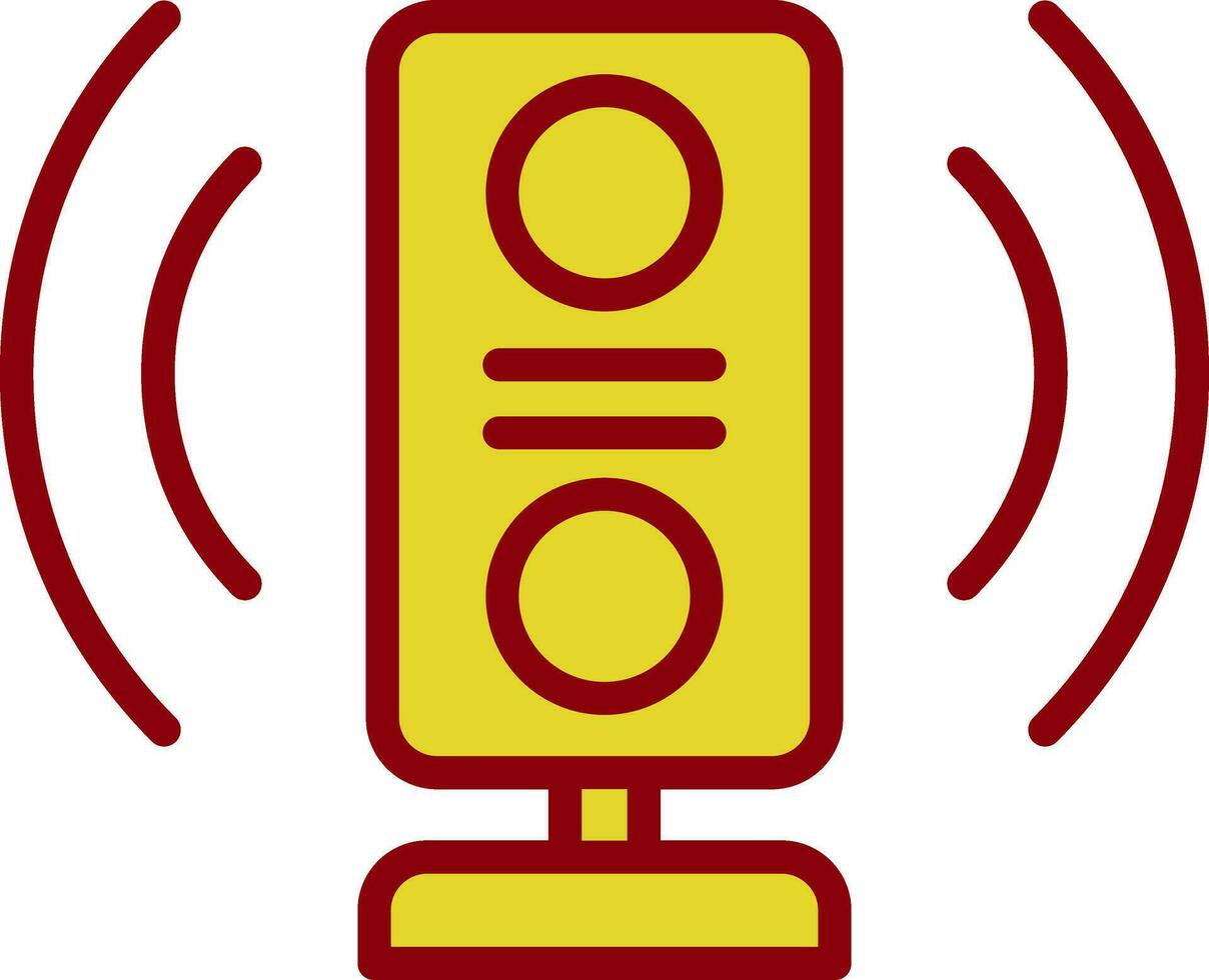 Speaker  Vector Icon Design