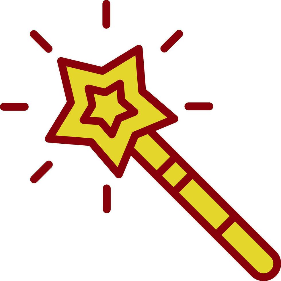 Magic Wand  Vector Icon Design