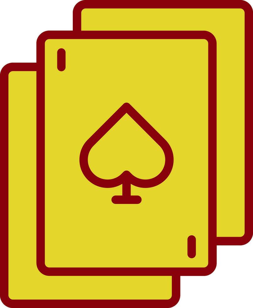 Playing Card  Vector Icon Design