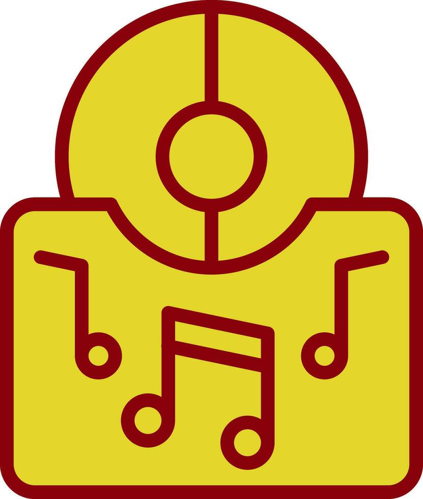 Music Album  Vector Icon Design
