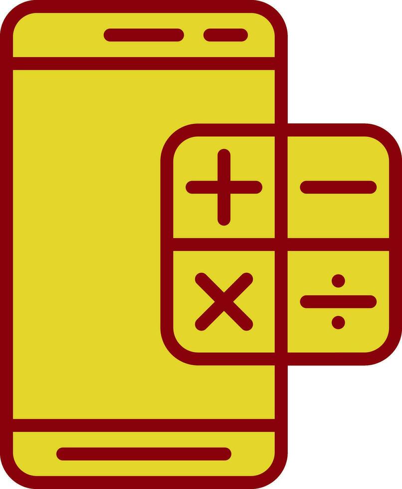 calculadora vector icono diseño