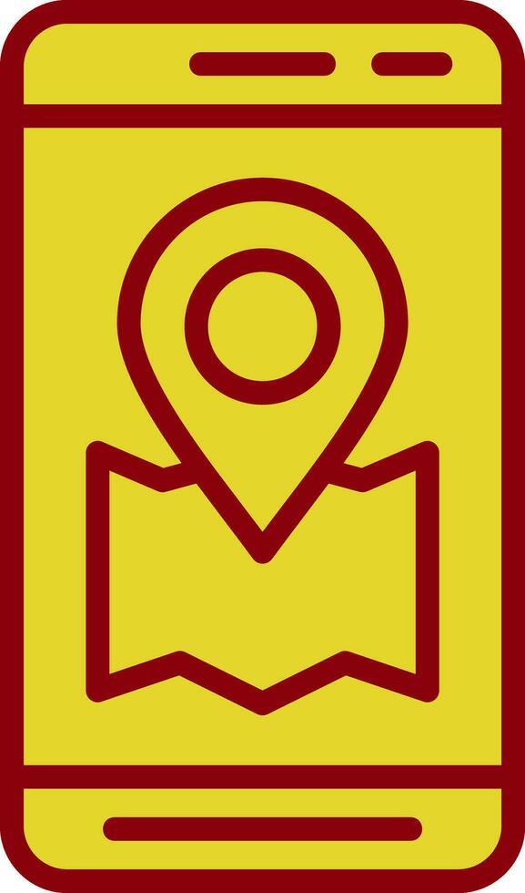 Location App  Vector Icon Design