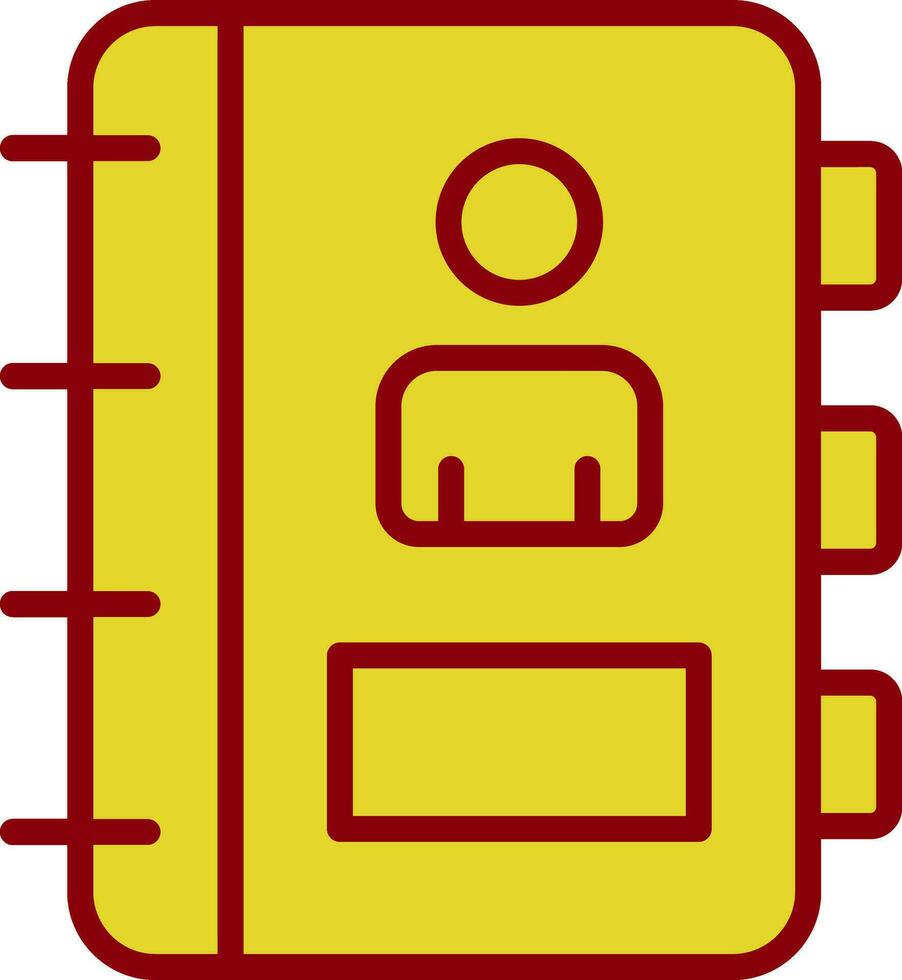 Phonebook  Vector Icon Design