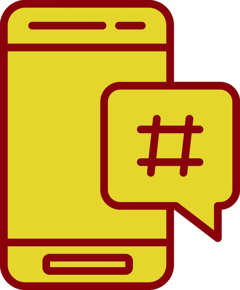Hastag  Vector Icon Design
