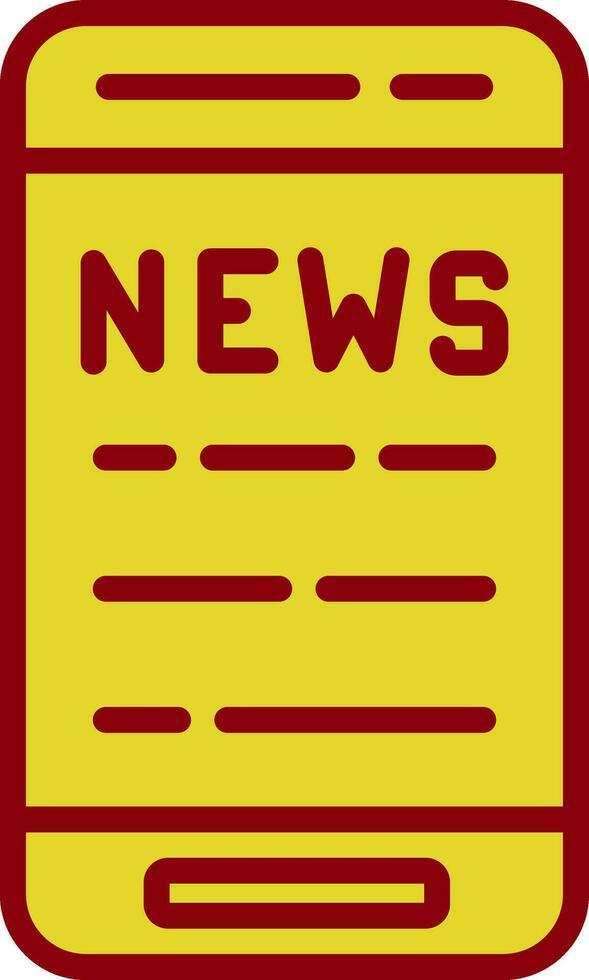 Noticias vector icono diseño