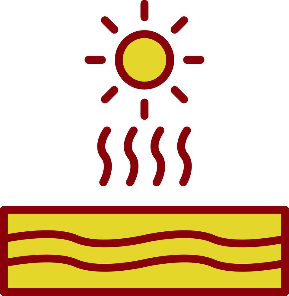 diseño de icono de vector de sol